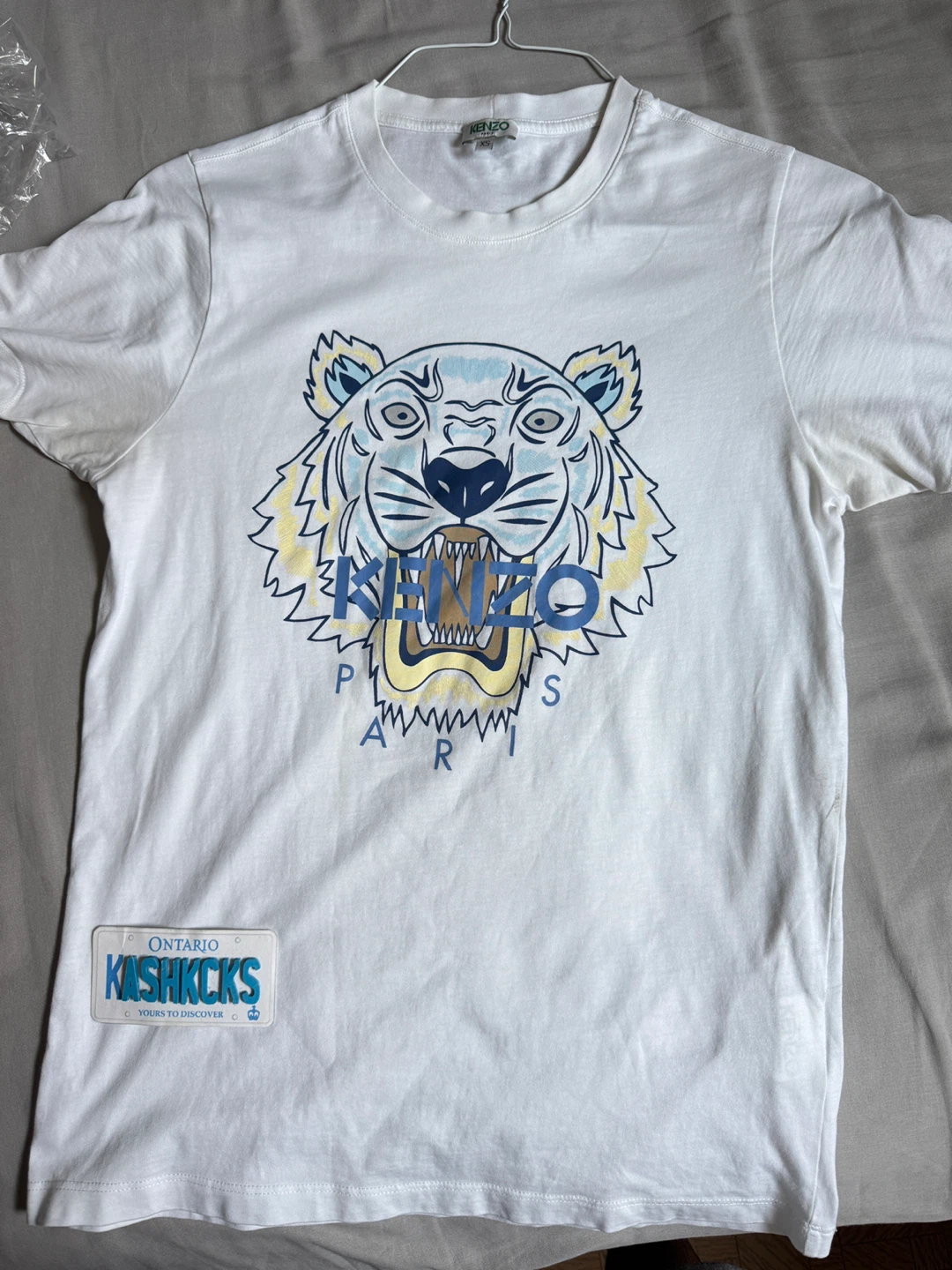 KENZO Paris White T-Shirt XS