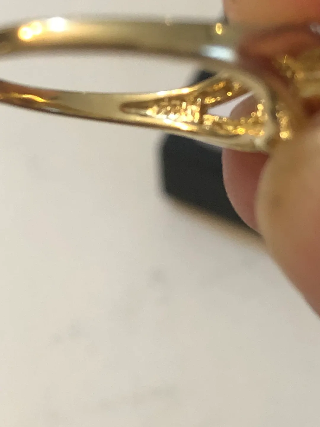 Citrine & Diamond Accent 10k Gold Ring, 2.51g image indicator(4)