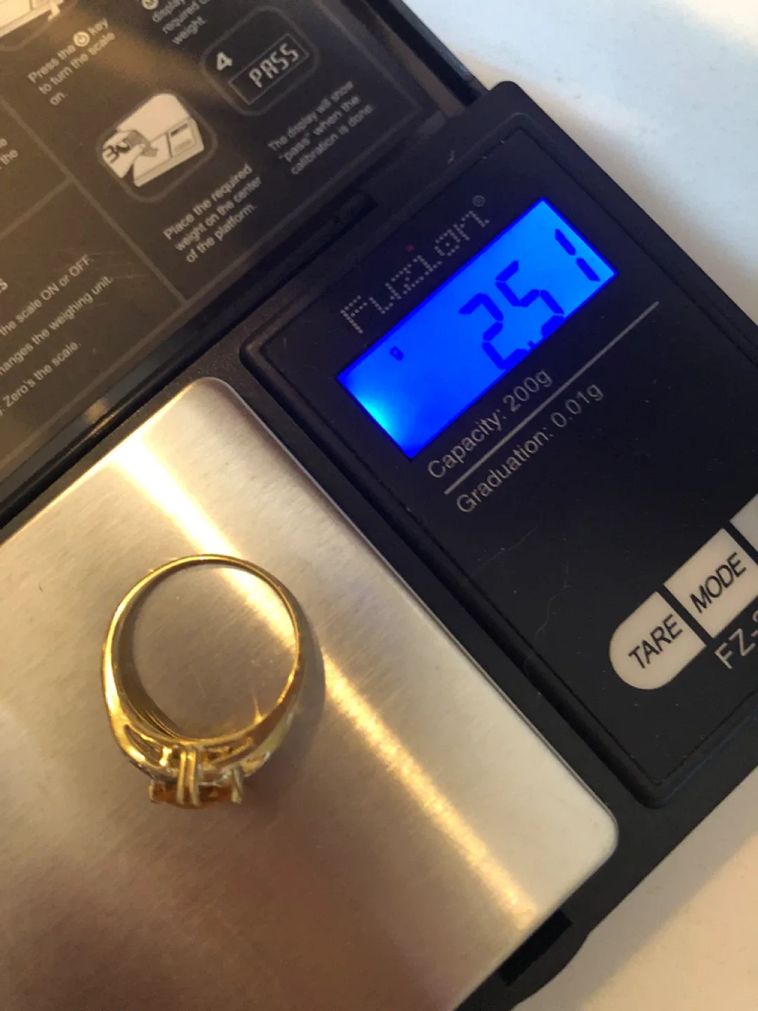 Citrine & Diamond Accent 10k Gold Ring, 2.51g image indicator(3)