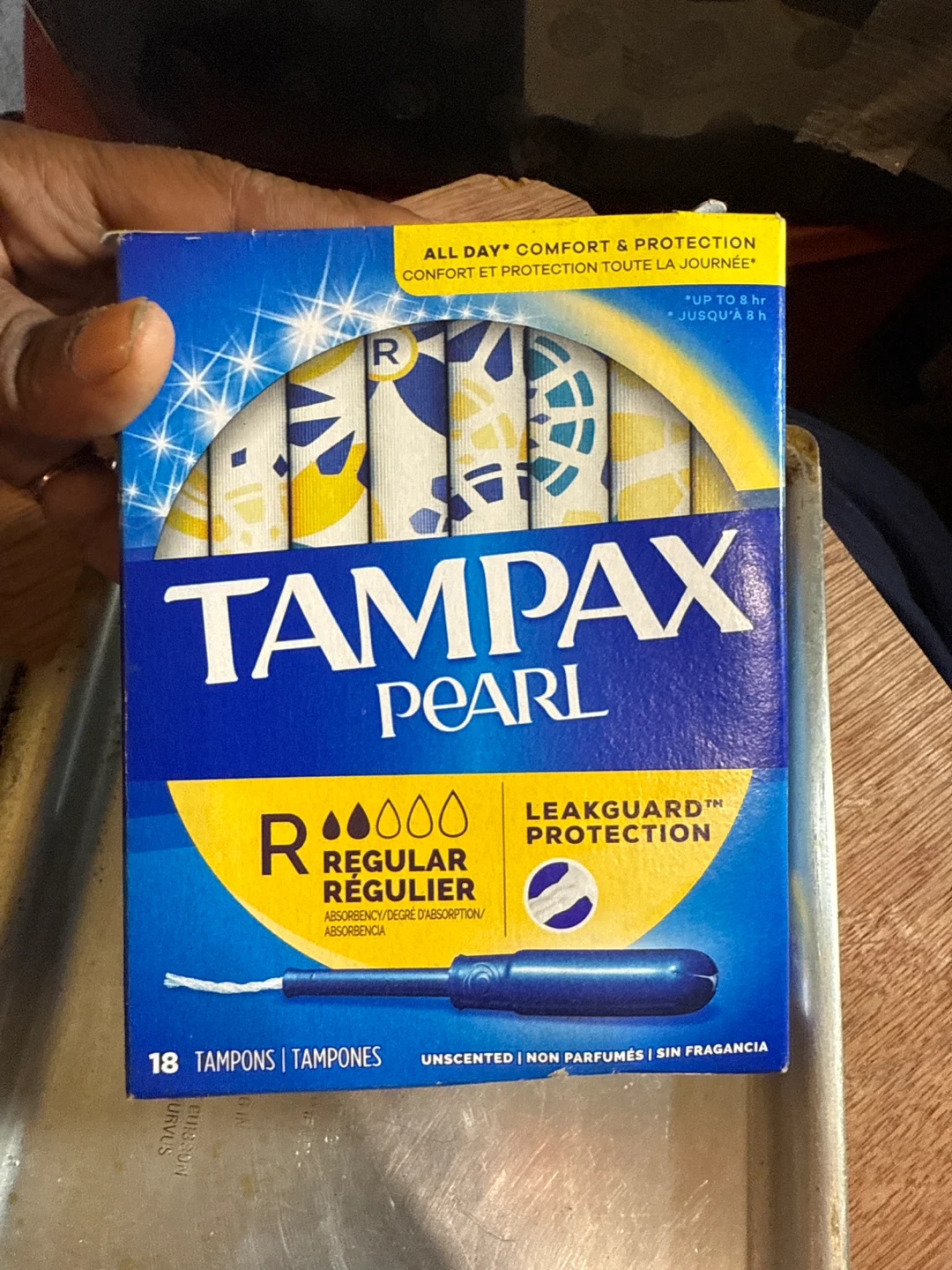 Tampax Pearl Regular Tampons - 18 Count