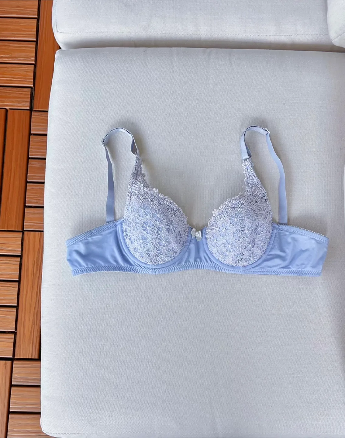 Light Blue Bra-Size 34B thumbnail