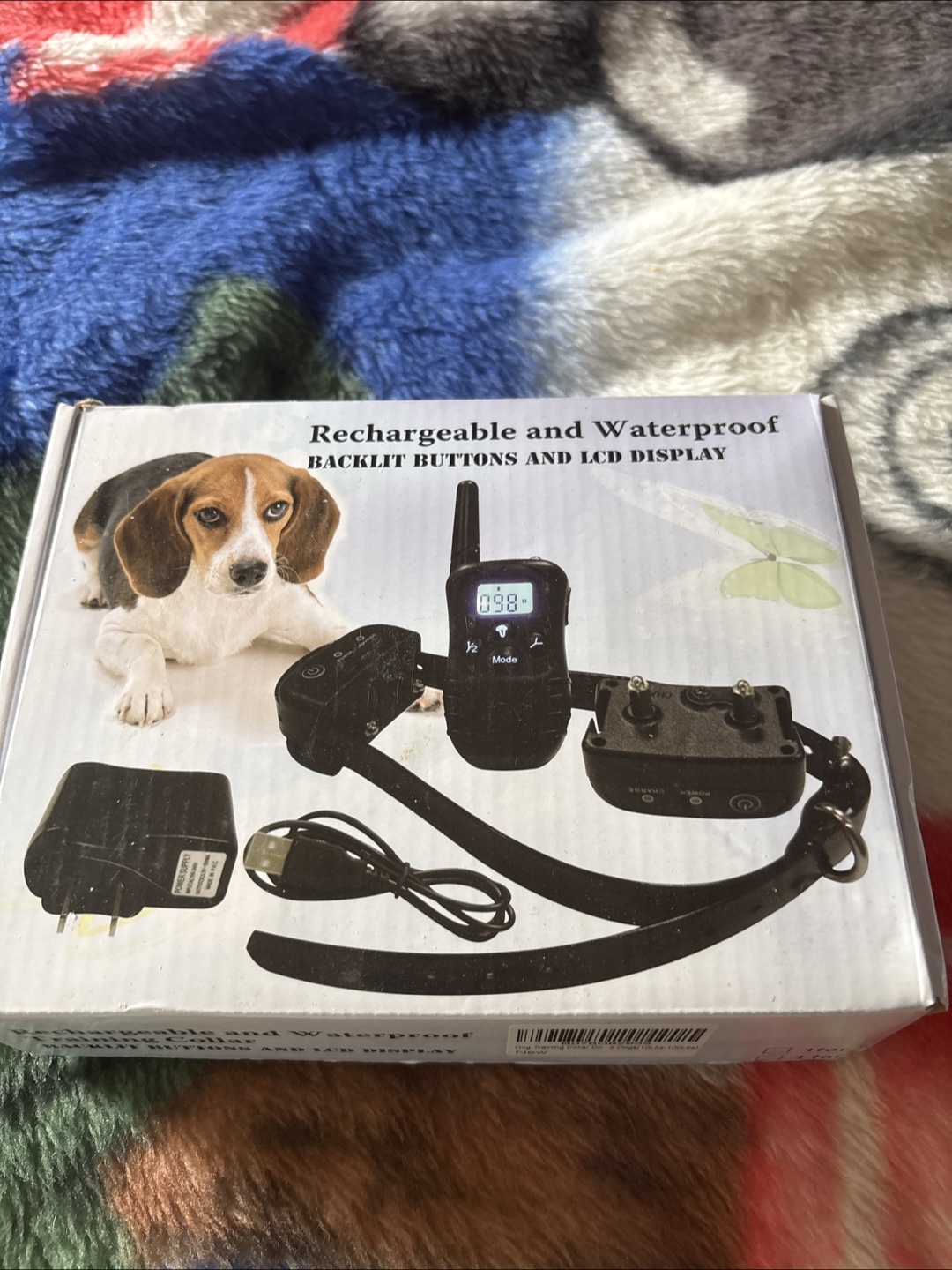 Rechargeable Waterproof Dog Training Collar