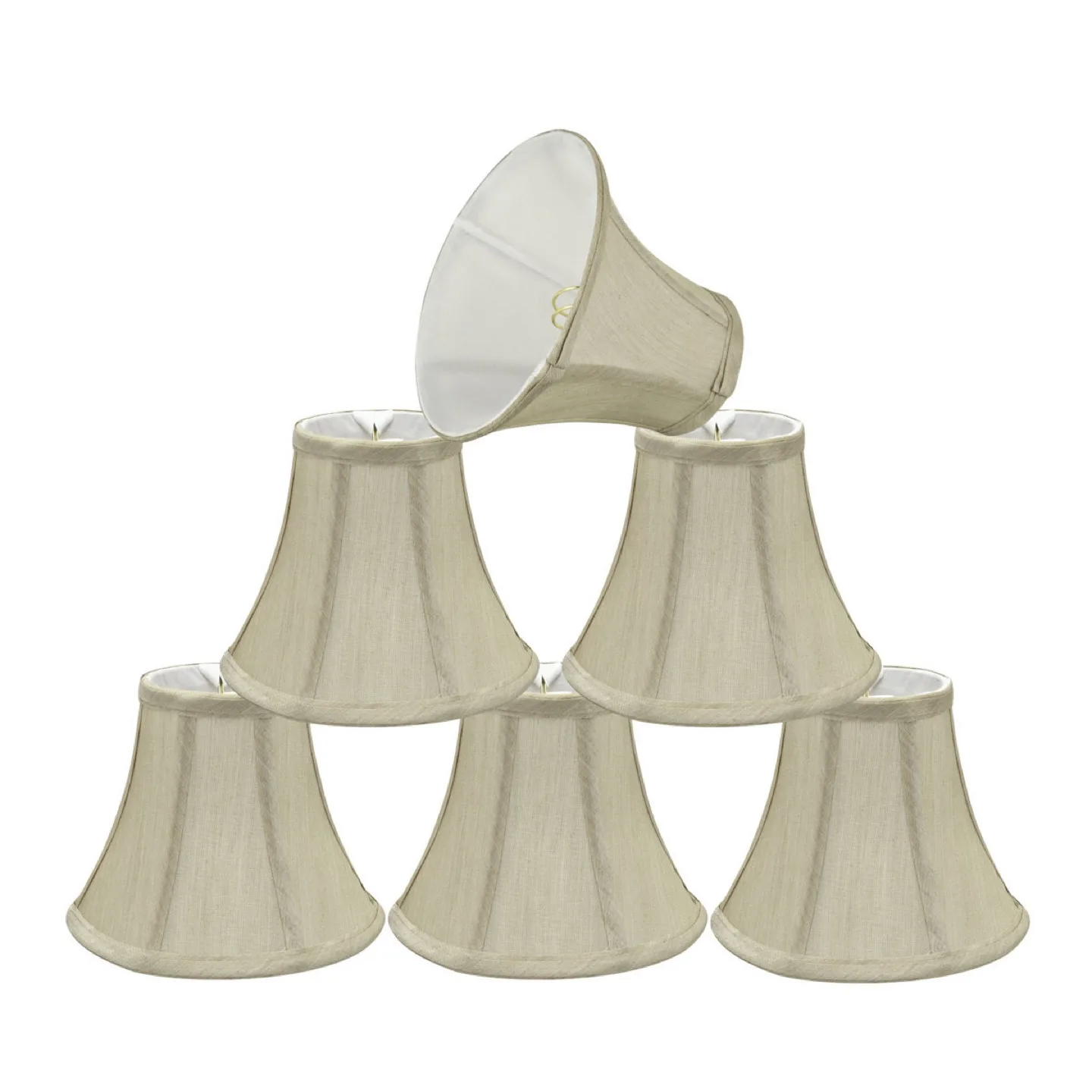 Urbanest Clip-on Lamp Shades - Set of 6, New thumbnail