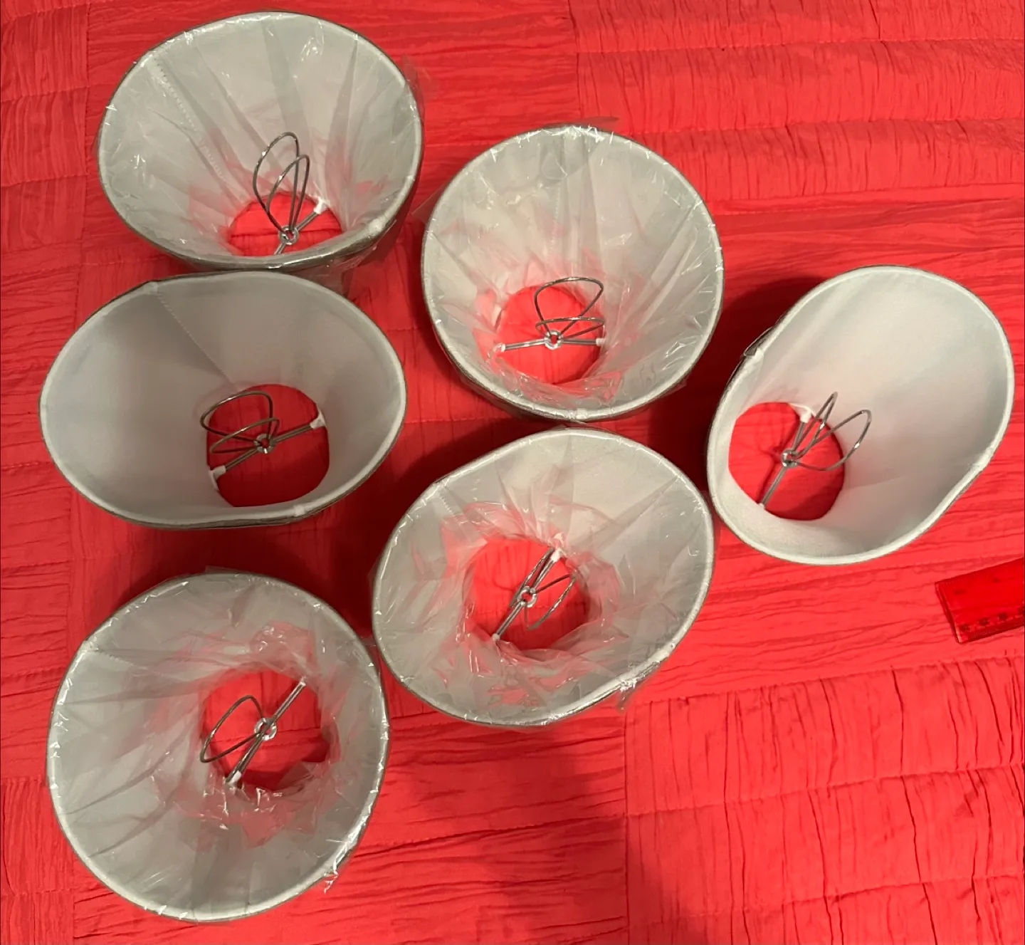 Urbanest Clip-on Lamp Shades - Set of 6, New image indicator(3)