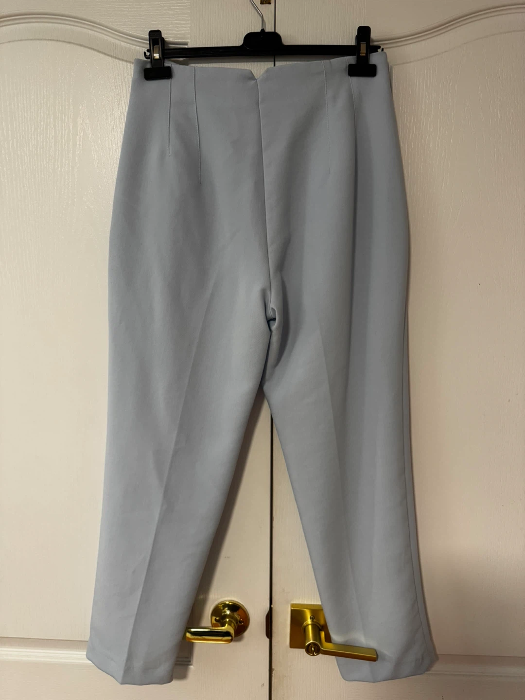 Zara Light Blue Trousers - Size L - photo 5