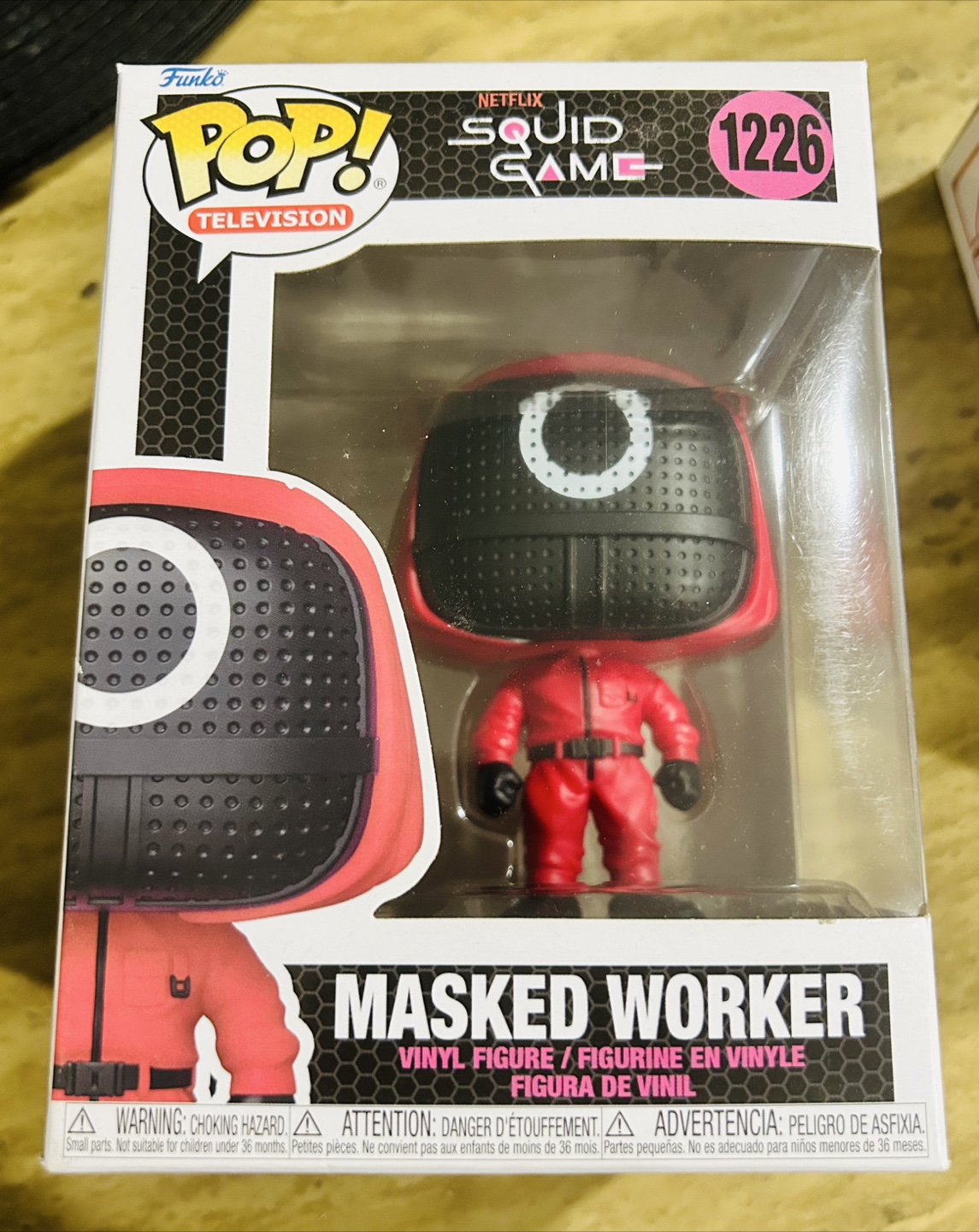 Funko POP! Squid Game Masked Worker #1226 - New
