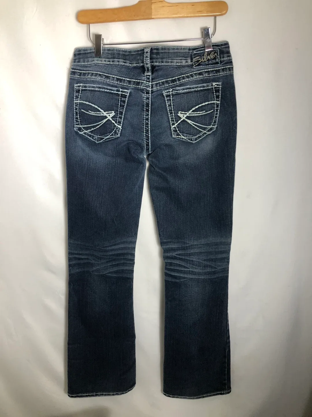 Women’s Silver Aiko Boot Cut Jeans. Size 29/31. thumbnail
