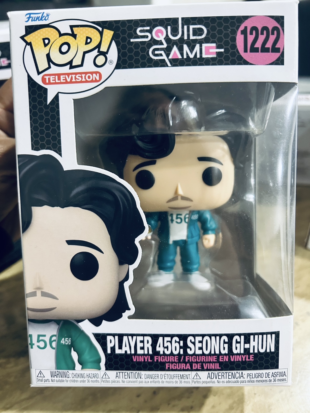 Funko Pop! Squid Game Player 456: Seong Gi-Hun #1222