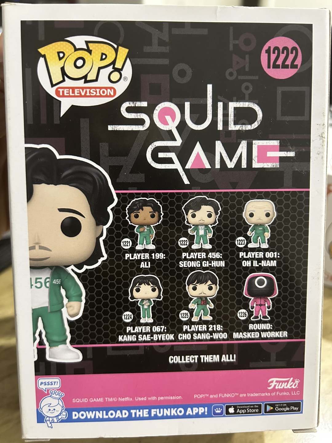 Funko Pop! Squid Game Player 456: Seong Gi-Hun #1222 - photo 2