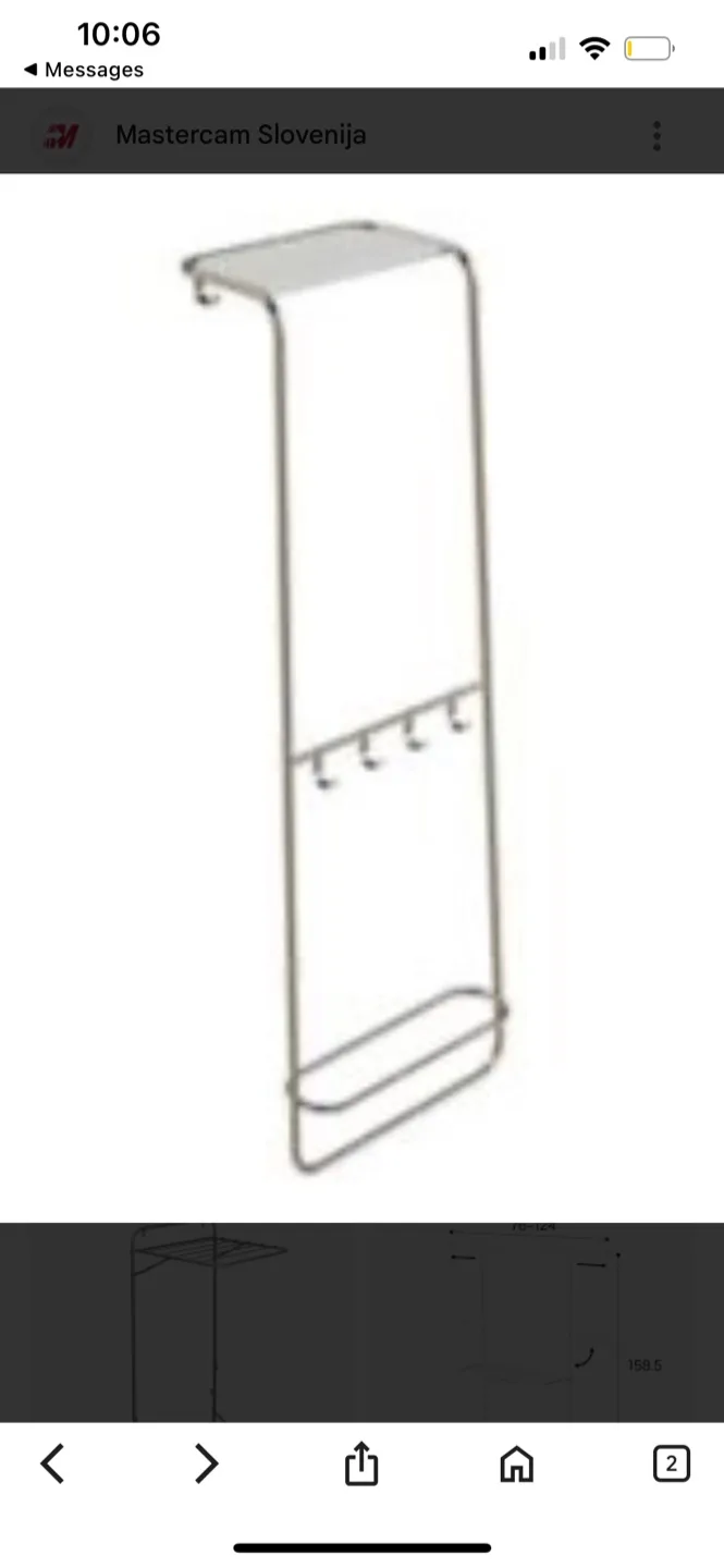 Umbra Loft wall mount Coat Rack 🥕 image indicator(6)
