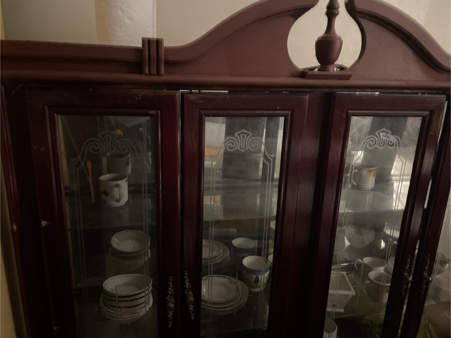 Wooden Display Cabinet