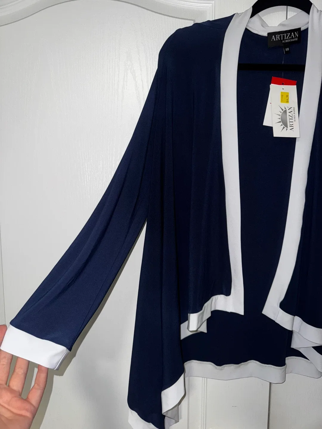 Artizan Robin Barre Navy Cardigan Size M/M image indicator(2)