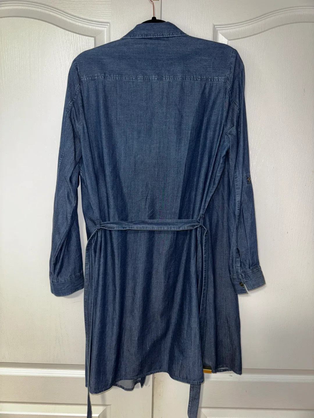George Denim Shirt Dress - Size L image indicator(4)