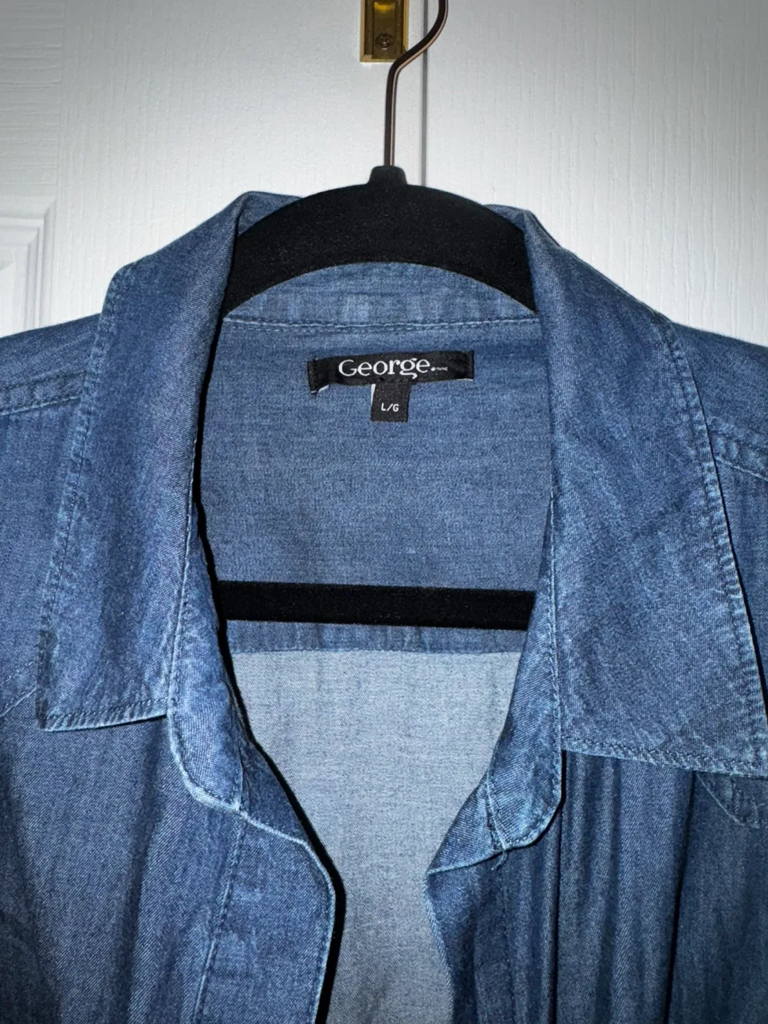 George Denim Shirt Dress - Size L image indicator(3)