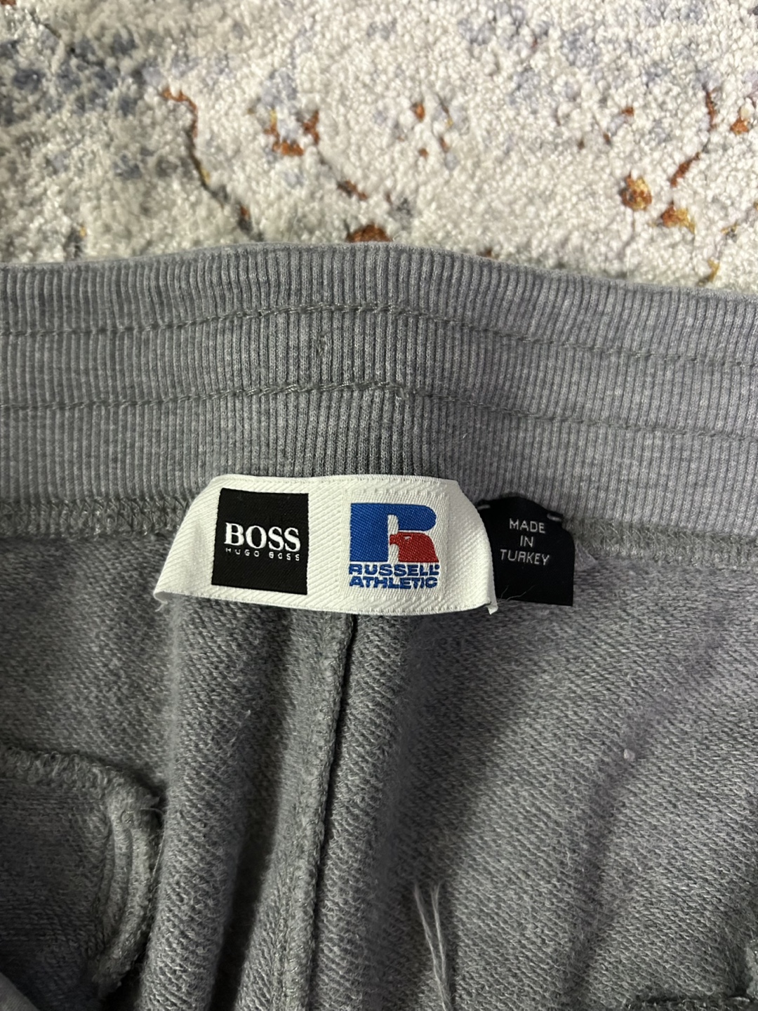 Russell Athletic x Hugo Boss Grey Sweatpants - photo 2