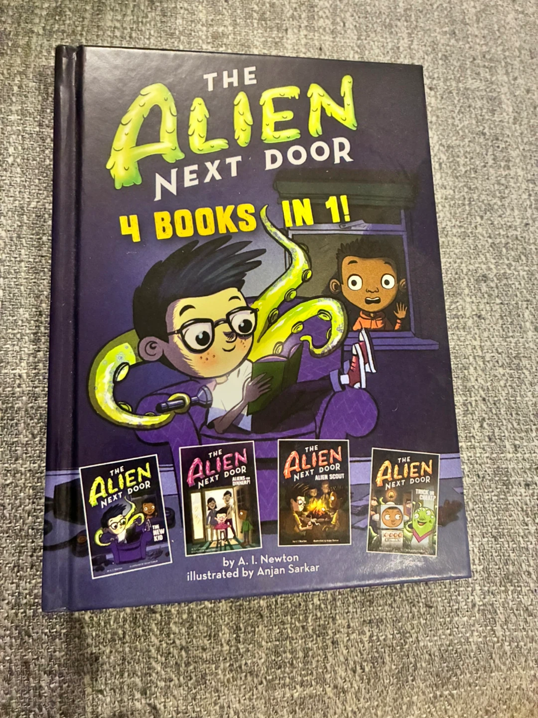 The Alien Next Door: 4 Books in 1!