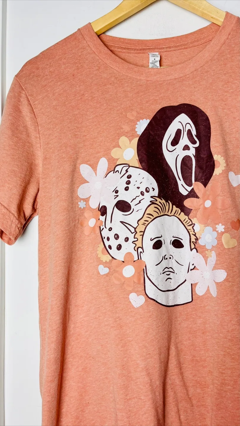 StillNorthSideCo Graphic Tee with Horror Characters image indicator(3)