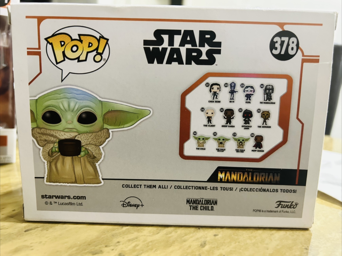 Funko Pop! Star Wars The Mandalorian The Child with Cup #378 - photo 4