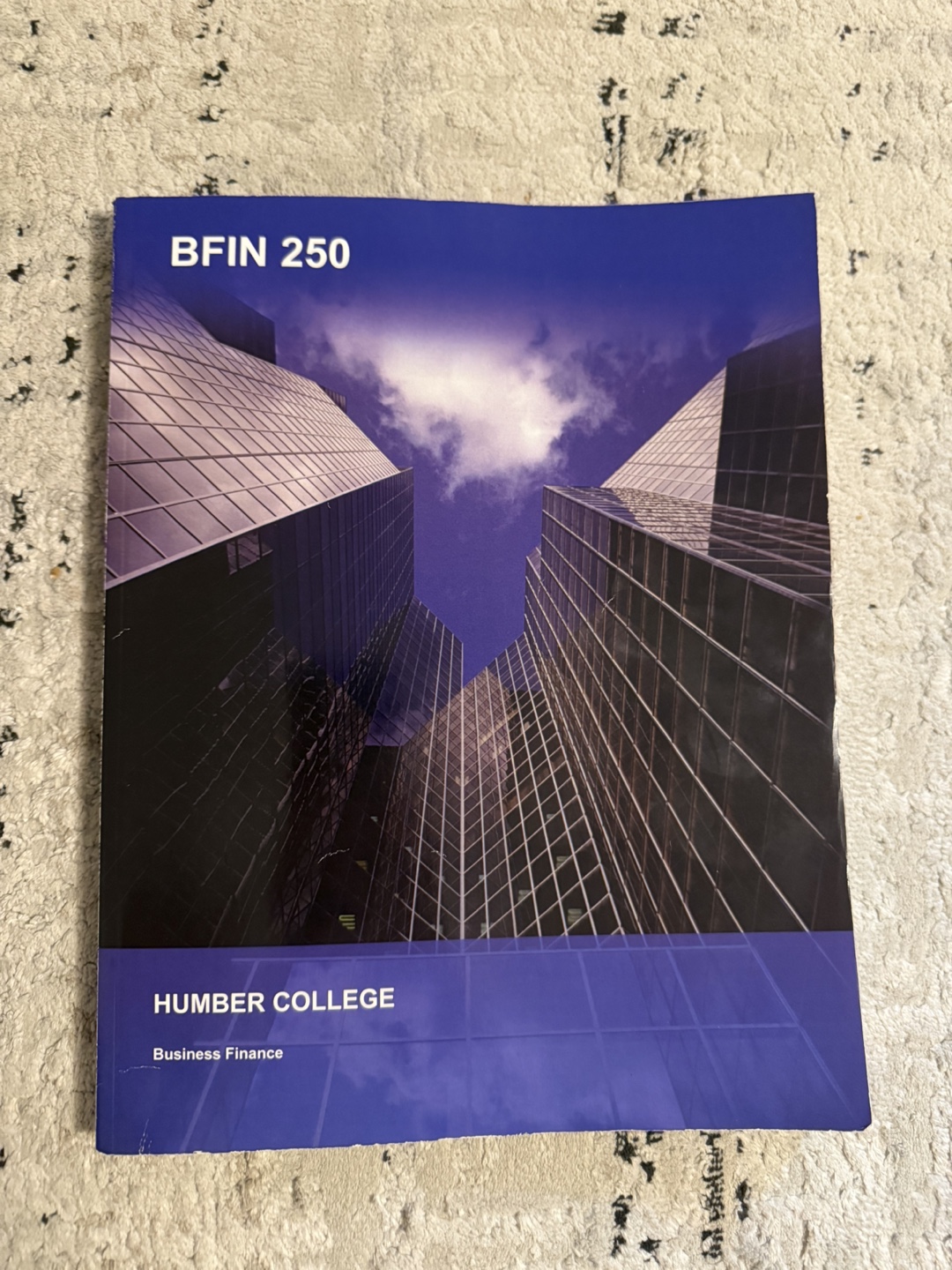 Foundations of Financial Management Textbook - BFIN 250 Humber