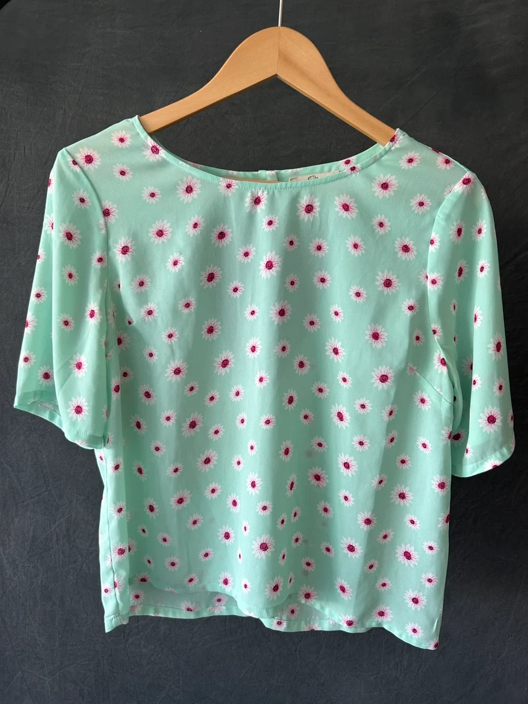 Elodie Floral Print Blouse - Size L thumbnail
