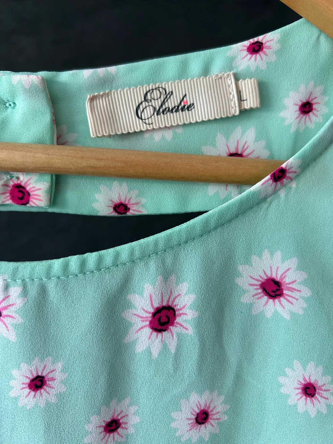 Elodie Floral Print Blouse - Size L image indicator(2)