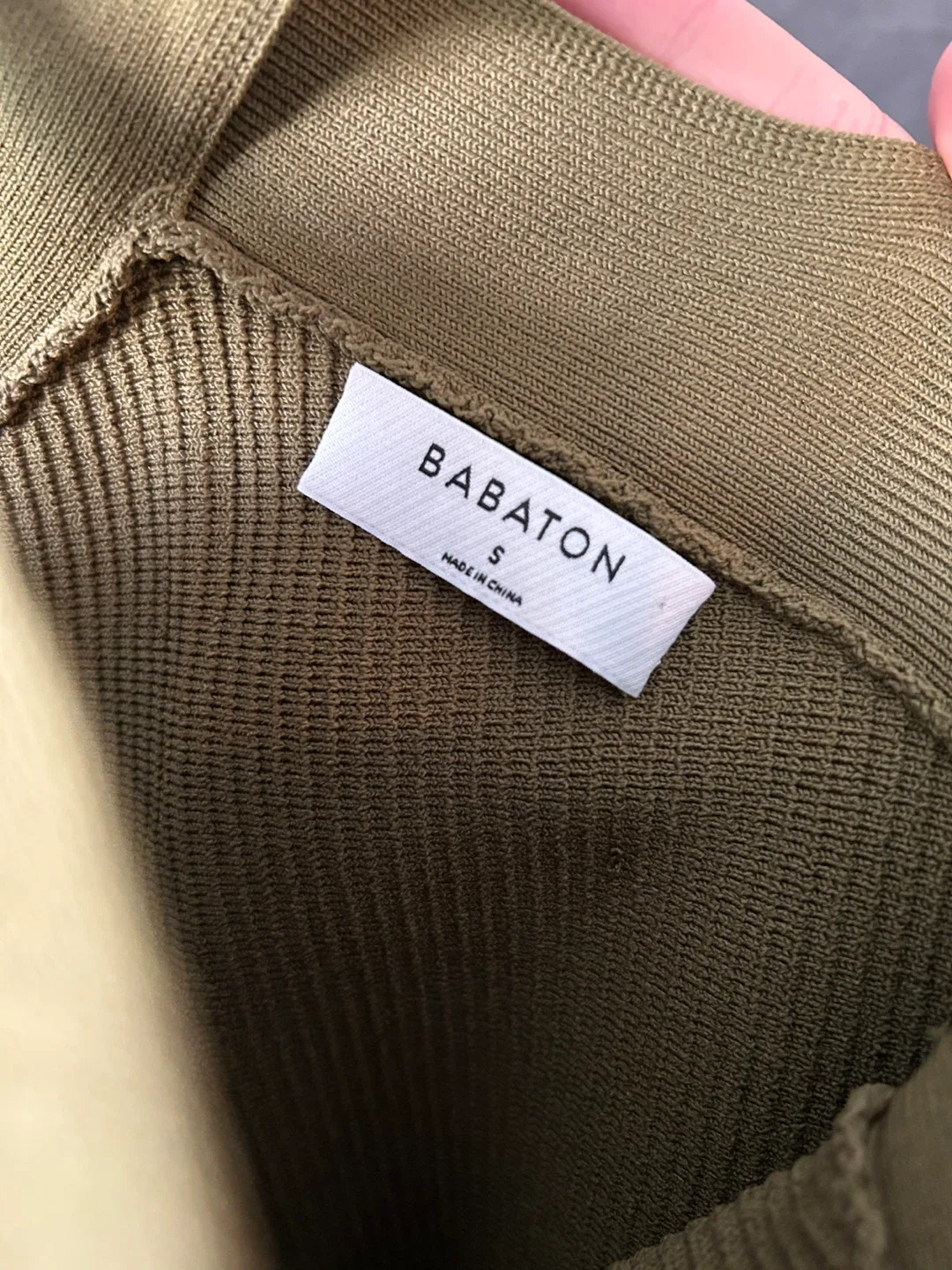 Babaton Sculpt Knit Dress - Size Small image indicator(4)