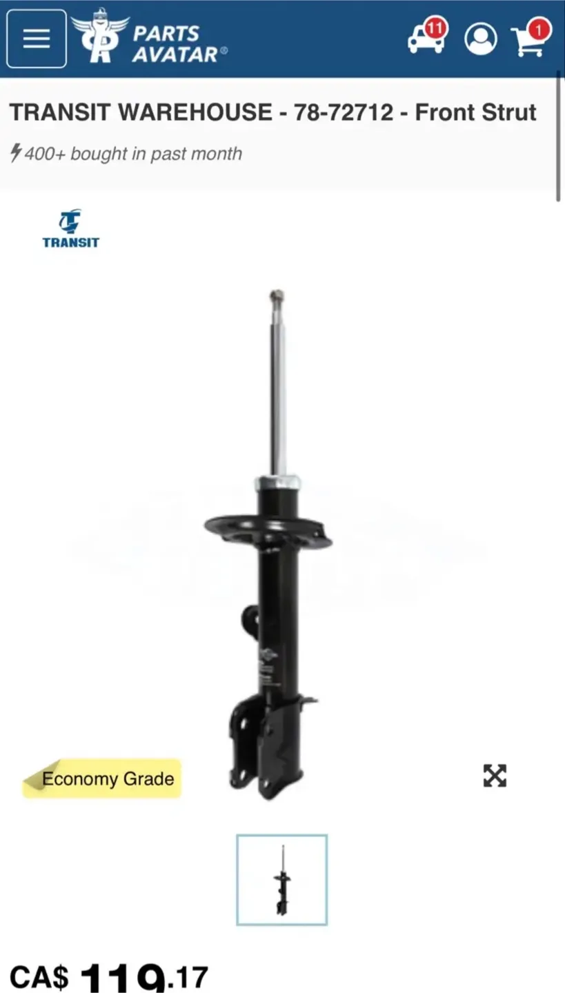 Front Right Strut Hyundai Kia image indicator(9)