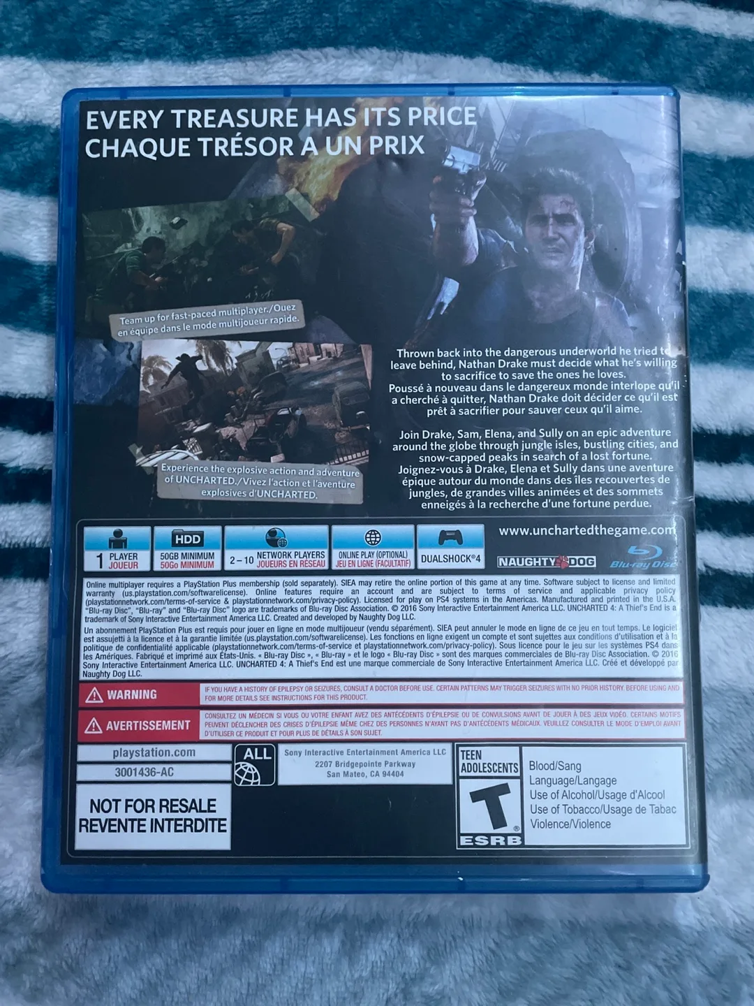 Uncharted 4: A Thief's End - PS4 Game image indicator(4)