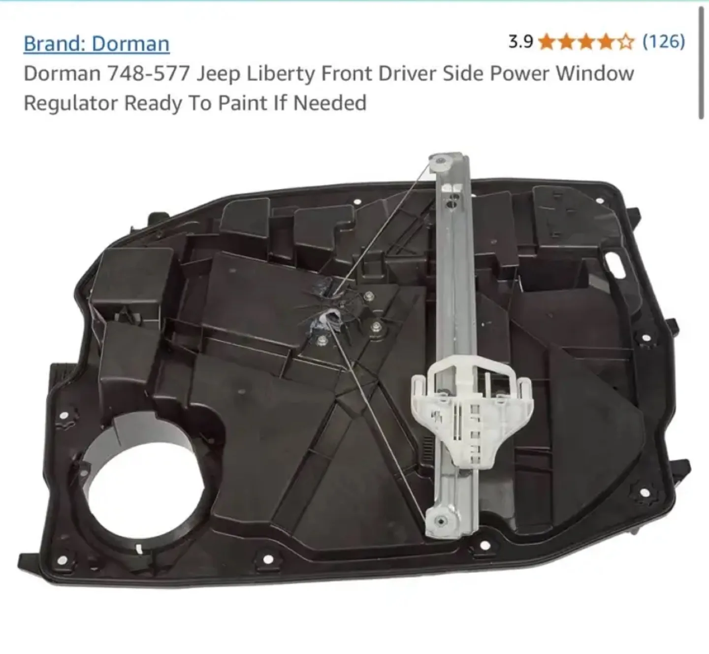 Jeep Liberty Window Regulator thumbnail