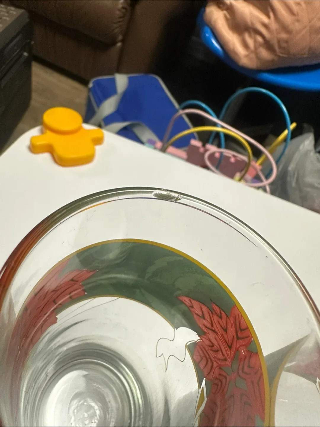 Set of 4 Poinsettia Holiday Drinking Glasses image indicator(3)