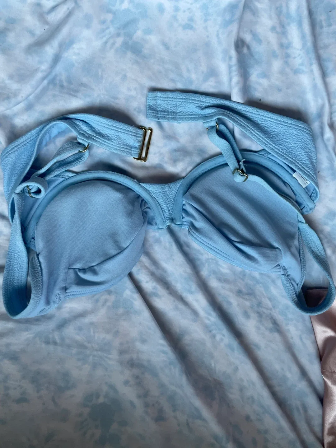 Light Blue Bikini set - Size L/G not cheeky bottoms image indicator(2)