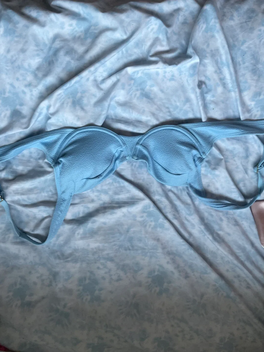 Light Blue Bikini set - Size L/G not cheeky bottoms thumbnail