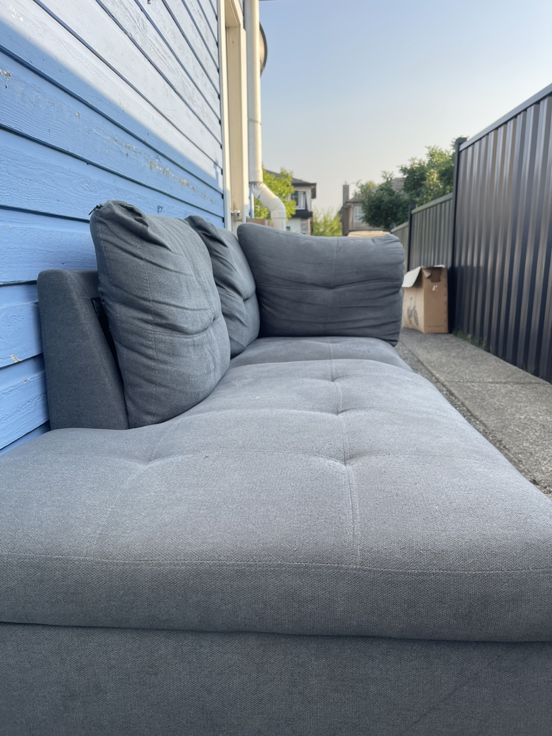 Grey Sectional Sofa - photo 2