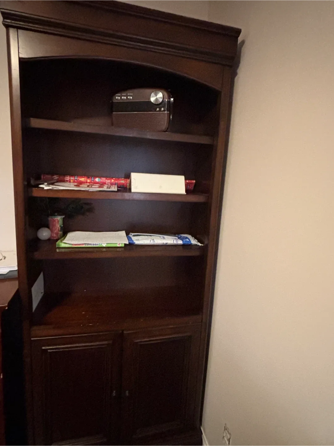 Dark Wood Bookcase thumbnail