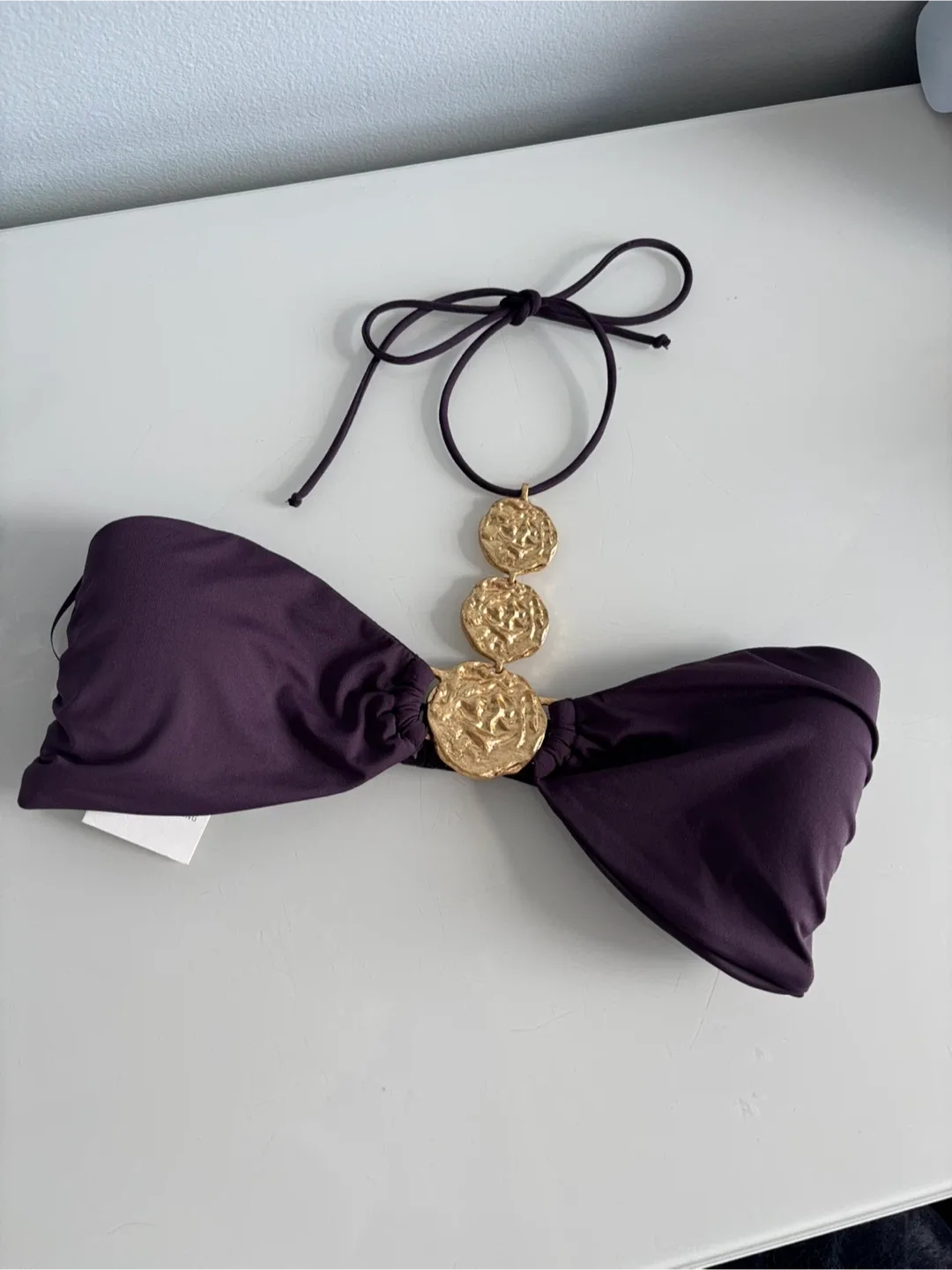 Zara | Halter Swim Top - S thumbnail