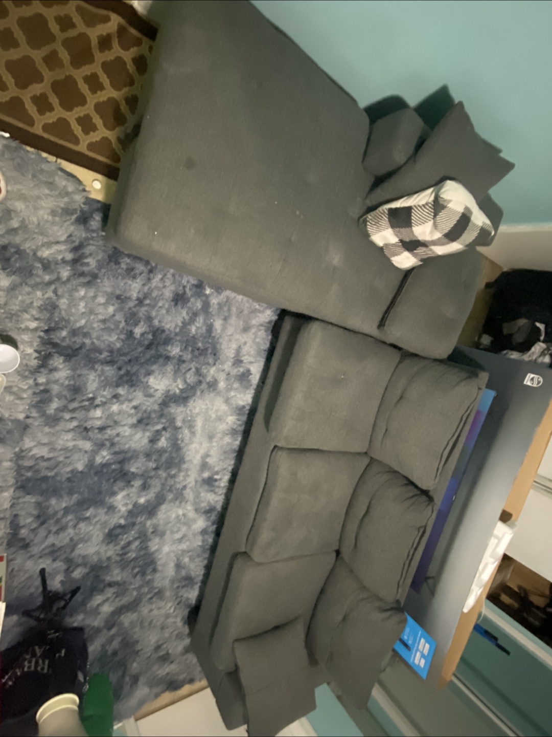 Grey Sectional Sofa 🥕