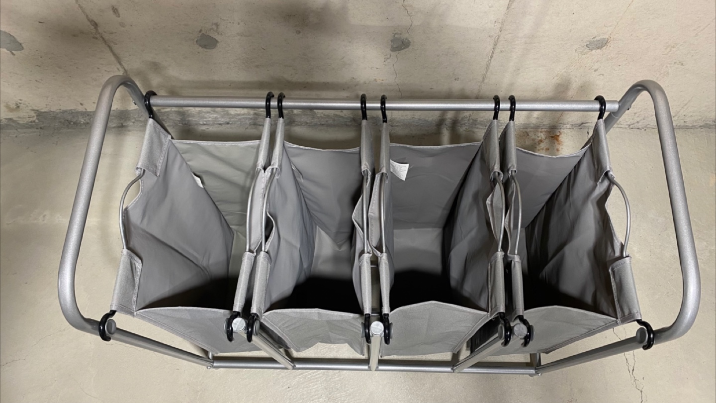 4-Bag Laundry Sorter - photo 2