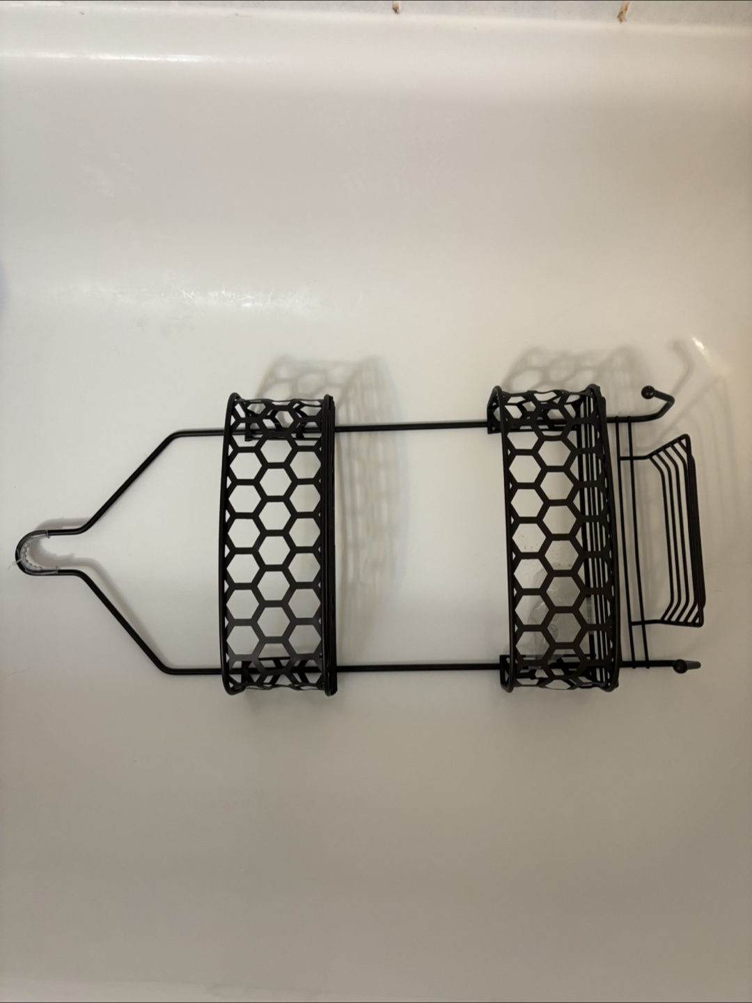 Brown Metal Over-the-Shower Caddy - photo 5