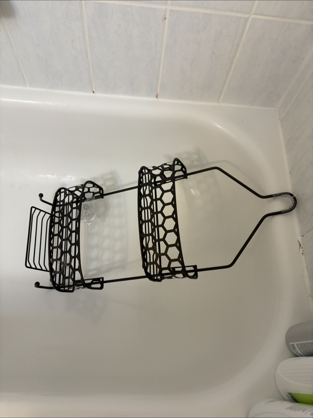Brown Metal Over-the-Shower Caddy - photo 2