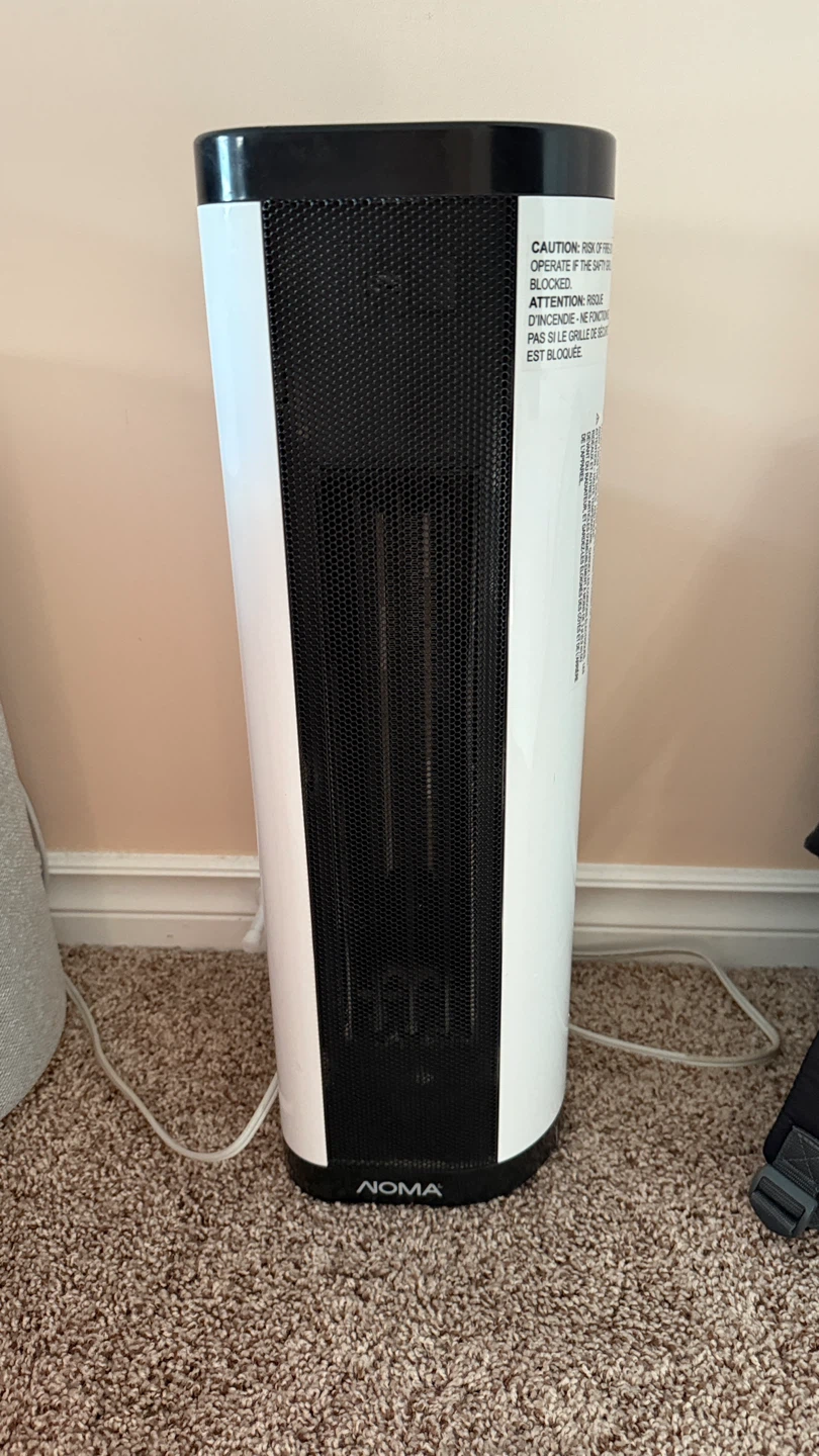 Noma Oscillating Ceramic Tower Heater 🥕