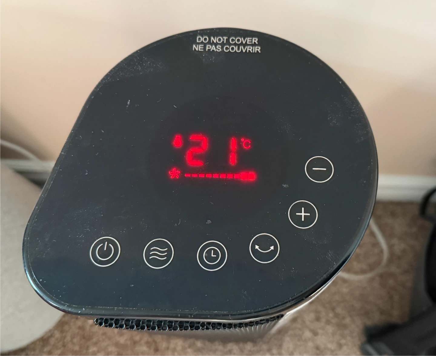 Noma Oscillating Ceramic Tower Heater 🥕 - photo 2
