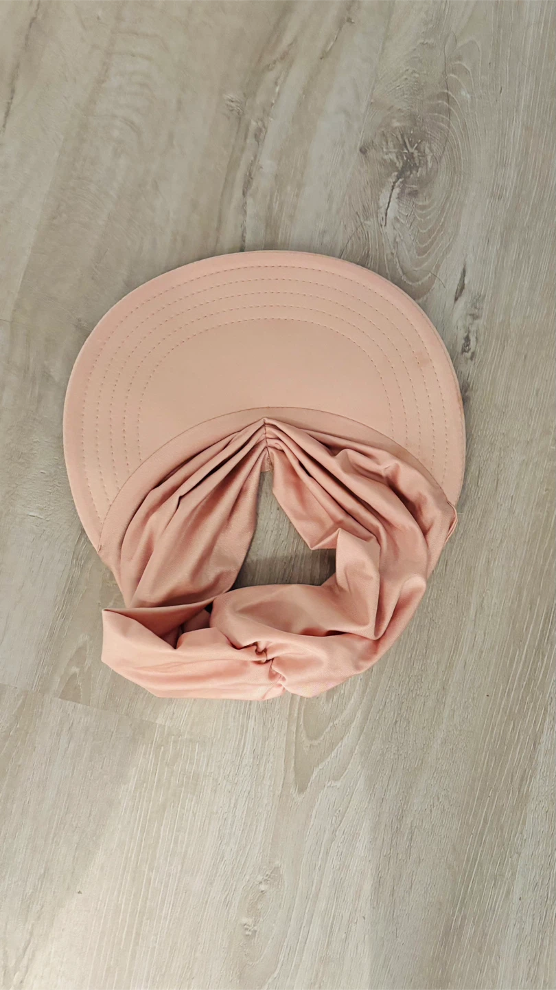 Pink Visor Hat
