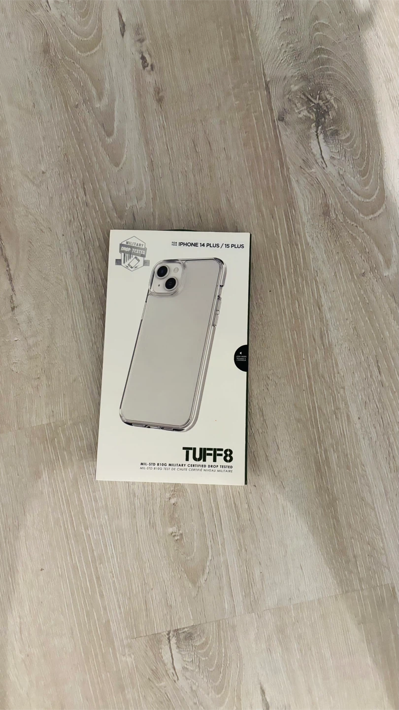 Tuff8 iPhone 14 Plus/15 Plus Clear Case - photo 2