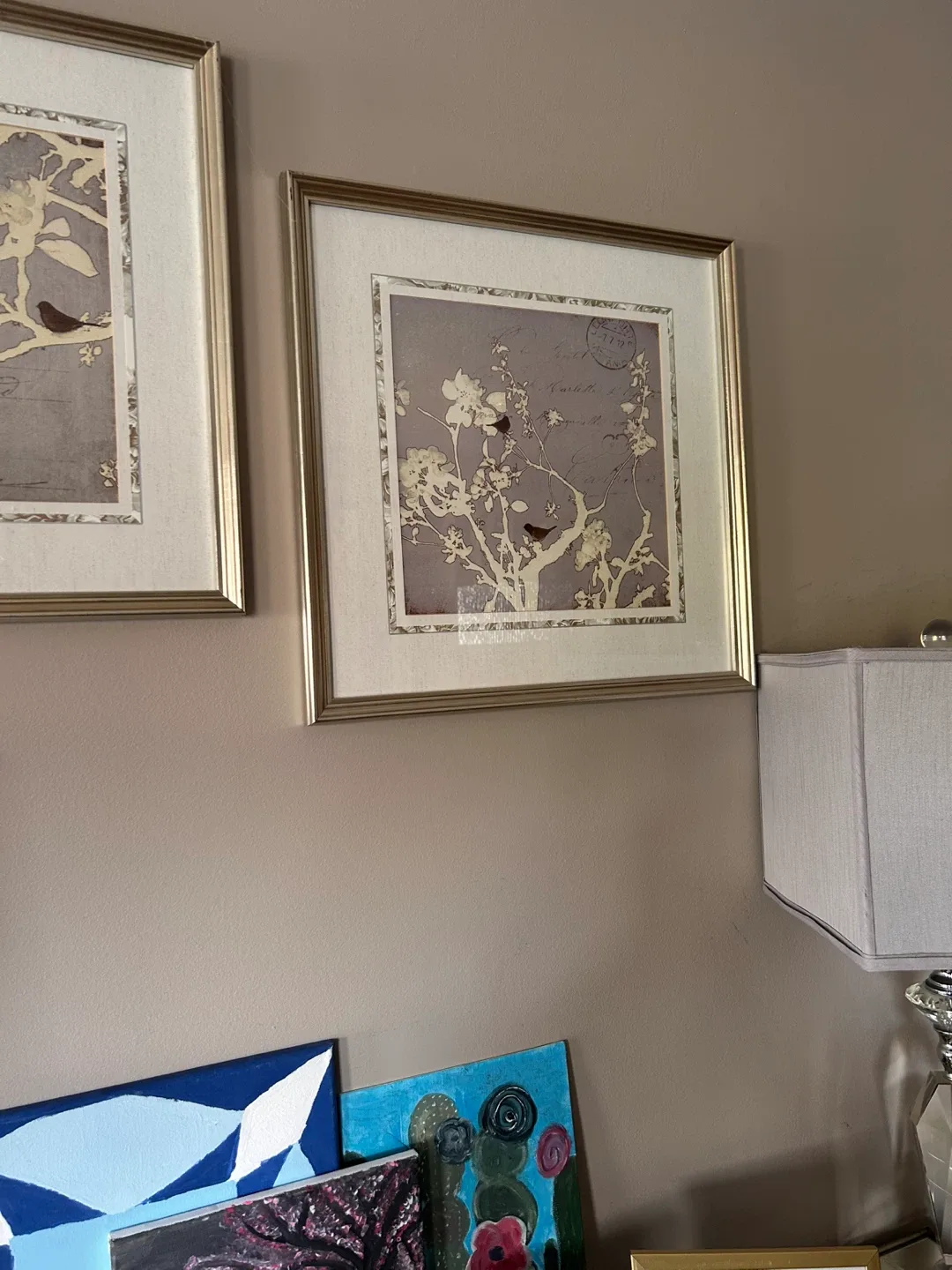 Framed Floral Art Prints - Set of Two image indicator(3)