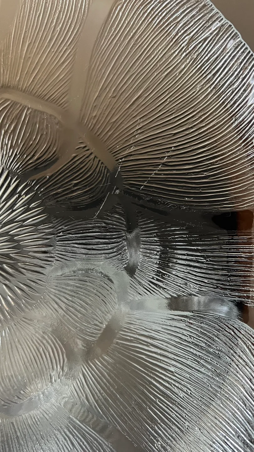 Vintage Arcoroc “Fleur” Dinner and Salad Plates - Set of 7 image indicator(7)