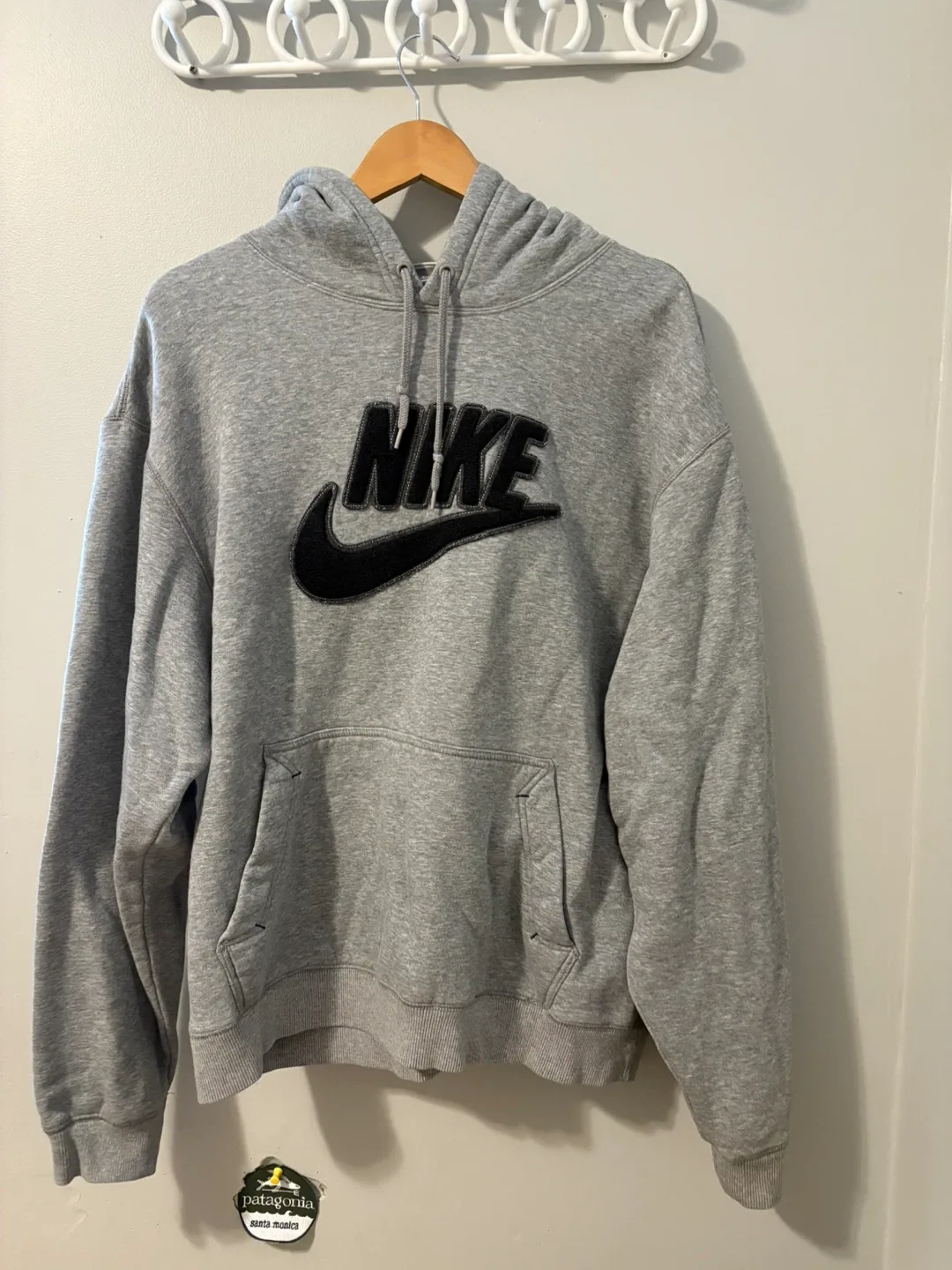 Nike Sportswear Grey Hoodie - Size L thumbnail