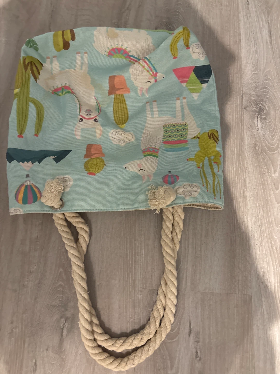 Llama Print Tote Bag - photo 2