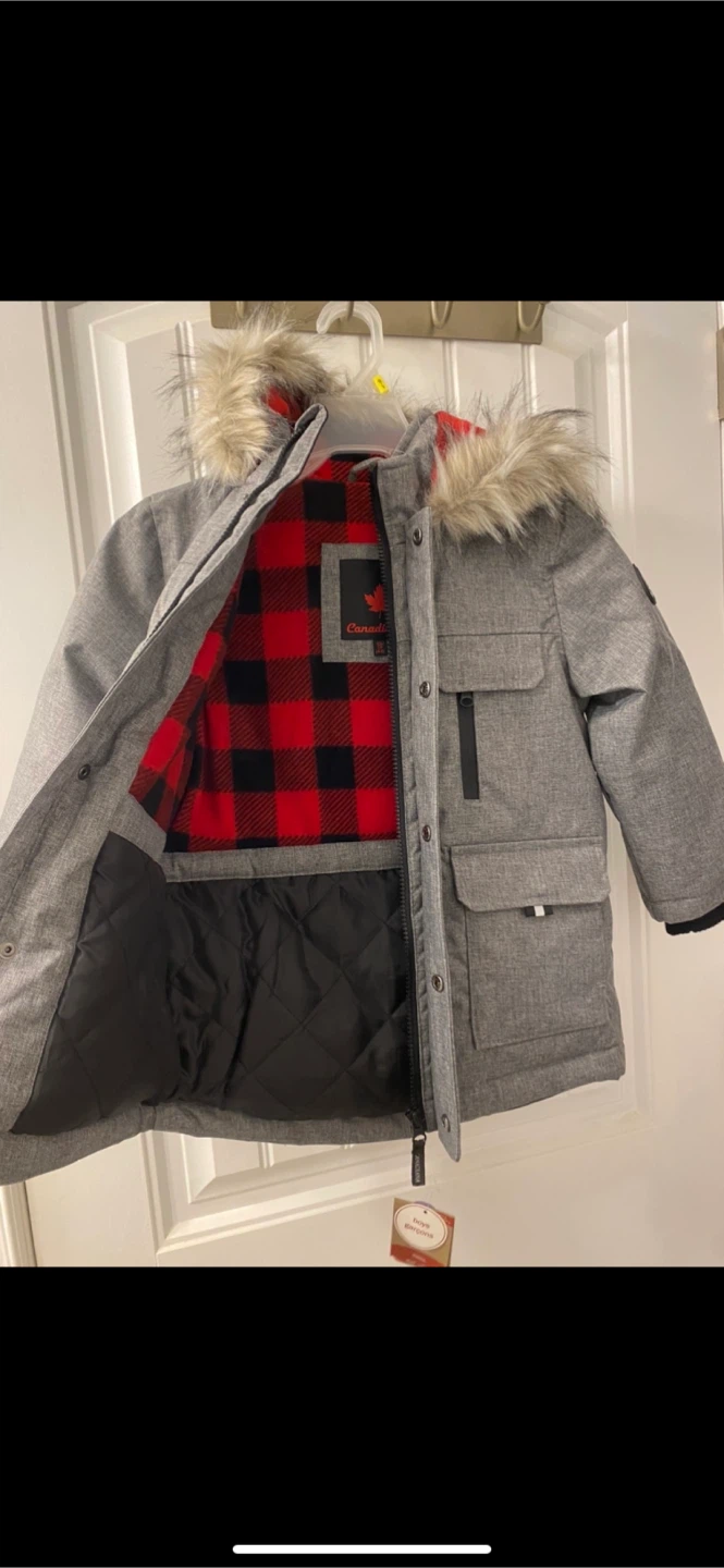Canadiana Kids' Winter Jacket - Size XS (4-5)