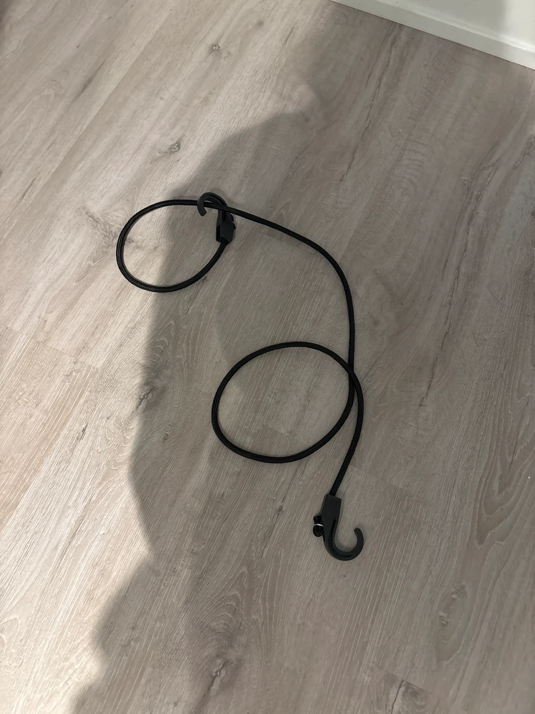 Black Bungee Cord with Hooks - photo 2
