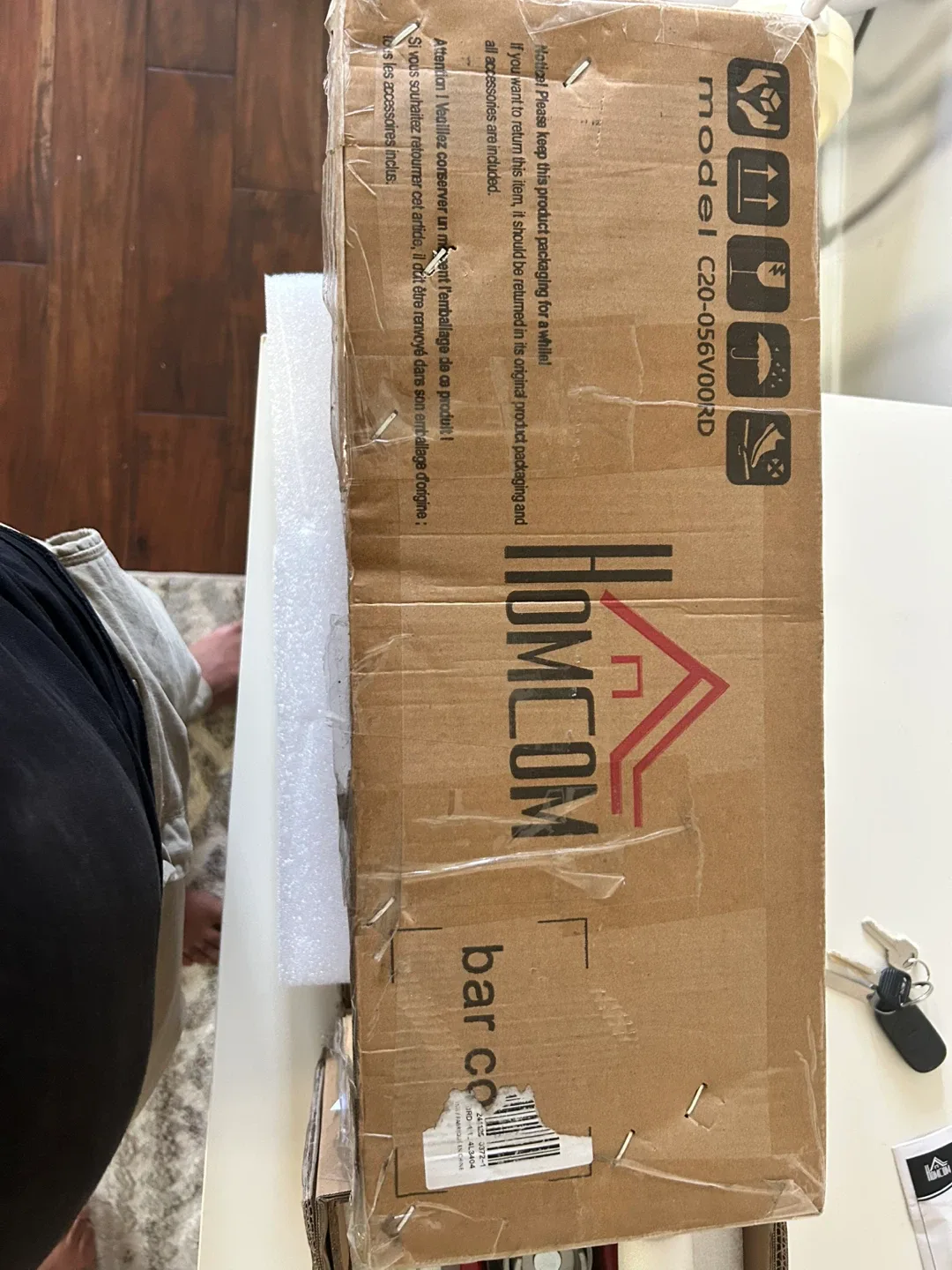 HOMCOM 2 Ton Hydraulic Floor Jack - NEW image indicator(2)